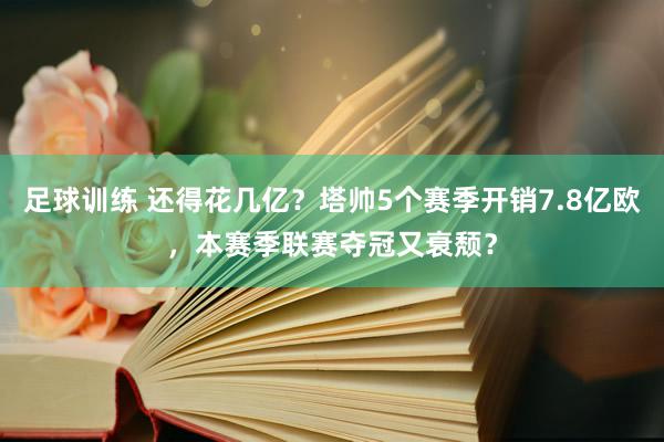 足球训练 还得花几亿？塔帅5个赛季开销7.8亿欧，本赛季联赛夺冠又衰颓？